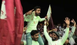 Coupe d'Asie: la joie des supporters du Qatar après la victoire