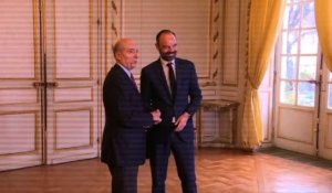 Edouard Philippe à Bordeaux, au côté d'Alain Juppé