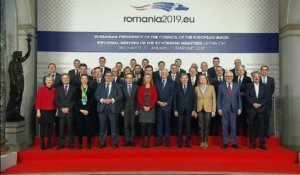 Les ministres des Affaires étrangères de l'UE réunis à Bucarest