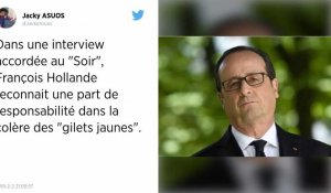 Gilets jaunes. François Hollande reconnaît une part de responsabilité dans la colère