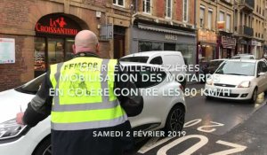 manifestation motards en colère Charleville-Mézières