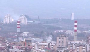 A Skopje, l'air est empoisonné, les hôpitaux sont bondés