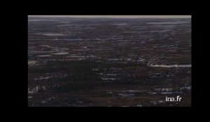 Canada, Québec : toundra et plaques de neige