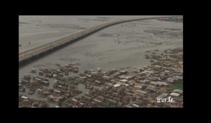 Nigéria, Lagos : bidonville de Makoko