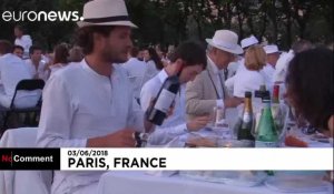 Des milliers de personnes pour un pique-nique géant à Paris