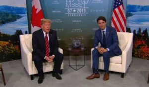 Fâché, Trump se désolidarise du communiqué final du G7