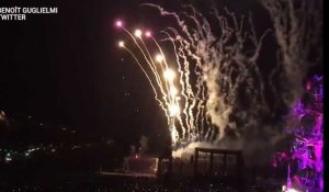 Les images du premier feu d'artifice à Nice depuis l'attentat du 14 juillet 2016