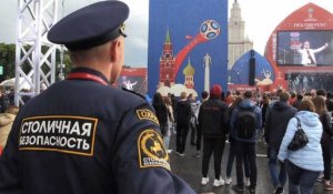 Mondial-2018: la zone des fans ouvre à Moscou