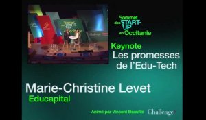 Sommet des start-up de Toulouse : Les promesses de l'Edu-Tech avec Marie-Christine Levet