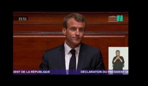 À Versailles, Macron devient le premier président rabroué lors d'un Congrès