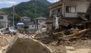 Inondations au Japon : plus de 156 morts et 35 °C à l'ombre