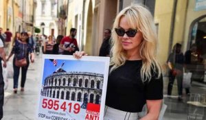 Mondial 2018 : Pamela Anderson dévoile un cliché sexy pour féliciter les Bleus (Photo)