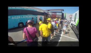Paddock à La Baule - Tour de France 2018