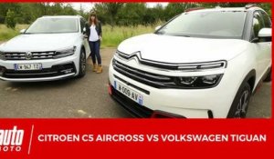 Citroën C5 Aircross VS Volkswagen Tiguan : une question de philosophie