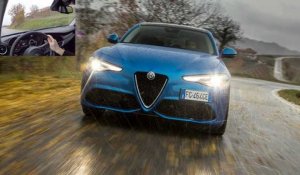 2017 Alfa Romeo Giulia Veloce Q4 [ESSAI VIDEO] : Velociraptor (avis, fiche technique, moteurs, 2.2 diesel)