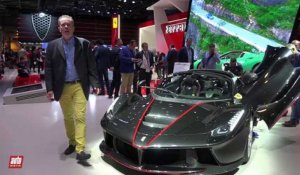 2017 Ferrari LaFerrari Aperta [MONDIAL DE L'AUTO] : la présentation vidéo sur le stand Ferrari