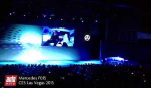 CES Las Vegas 2015 : présentation de la Mercedes F015 Concept