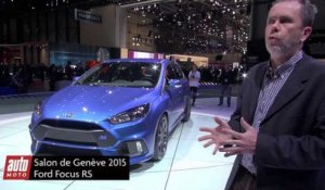 Ford Focus RS 3 - Salon de Genève 2015 : présentation vidéo live