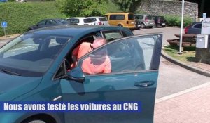 Nous avons testé les voitures au CNG