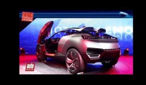 Peugeot Quartz concept - En direct du Mondial de l'Auto avec auto-moto.com