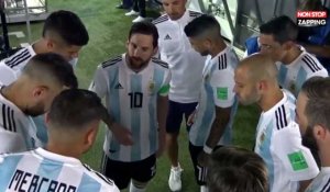 Lionel Messi : Son discours décisif à la mi-temps du match Nigeria -Argentine (Vidéo)