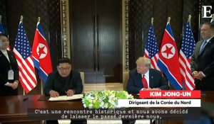 Trump et Kim Jong-un s'engagent dans "une nouvelle ère"