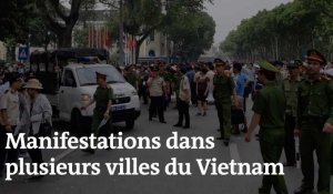Vietnam : sur les réseaux sociaux, des images de manifestations violentes contre des Chinois