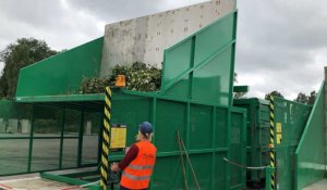De nouvelles bennes pour les déchets verts sont arrivées à la déchetterie 