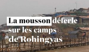 Rohingyas : la mousson s'abat sur les camps de réfugiés