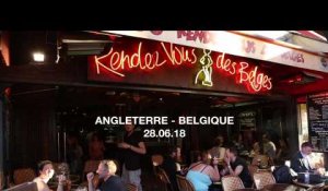 Belgique - Angleterre dans un bar belge