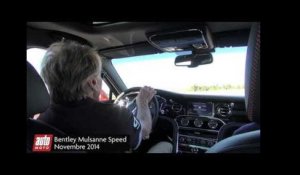 Bentley Mulsanne Speed : essai vidéo
