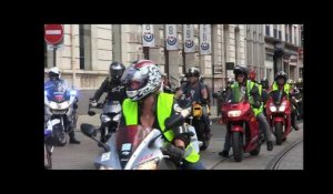 Le Maine Libre - Manifestation des motards en colère contre la limitation à 80