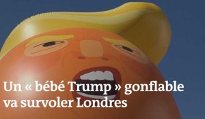 Un "bébé Trump" gonflable va survoler Londres