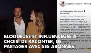 PHOTOS. Caroline Receveur a accouché de son premier enfant