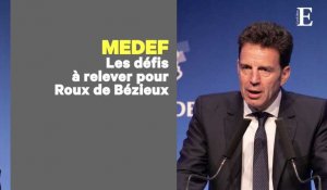 Les 3 défis qui attendent Geoffroy Roux de Bézieux, le nouveau président du Medef