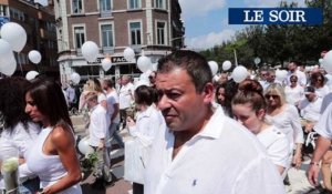 Marche Blanche en mémoire des victimes de la fusillade de Liège