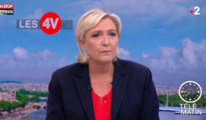 Marine Le Pen interrogée sur son père, elle recadre une journaliste de France 2 (Vidéo)