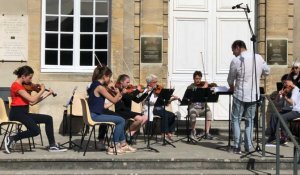 La fête de la musique à la tapisserie de Bayeux