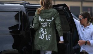 Melania Trump: une veste qui fait polémique
