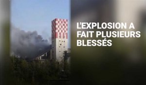 Explosion d'un silo à grain à Strasbourg