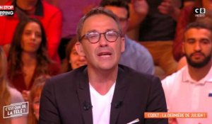 Julien Courbet fond en larmes pendant ses adieux dans C'est que de la télé (Vidéo)