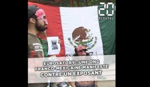 Eurosatory :  une ONG franco-mexicaine manifeste contre un exposant