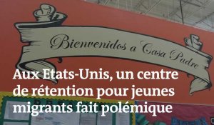 Aux Etats-Unis, un centre de rétention pour jeunes migrants fait polémique