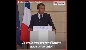 Crise migratoire: «Notre organisation collective n'est pas la bonne», estime Macron