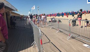 Triathlon de Deauville : ambiance sur les planches