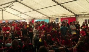 Belgique - Tunisie: fan zone à Estaimpuis