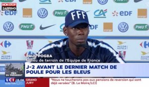Mondial 2018 : Paul Pogba prend la défense d'Antoine Griezmann (Vidéo)