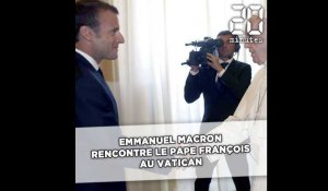 Emmanuel Macron rencontre le pape au Vatican