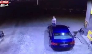 Cet homme provoque un véritable carnage dans une station-essence (vidéo) 