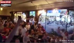 Mondial 2018 : La folle réaction des supporters anglais pendant Colombie-Angleterre (vidéo)